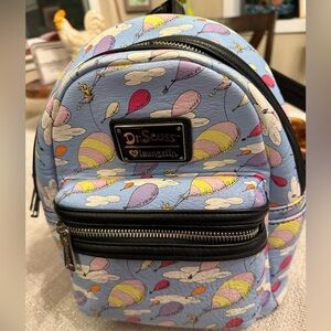 Loungefly Dr. Seuss Blue Balloon Backpack